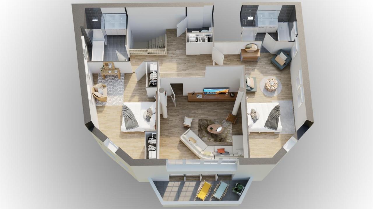 Апартаменти La Cle De Quentovic ◎ Duplex De 150 M2 ◎ Standing Le Touquet Екстер'єр фото